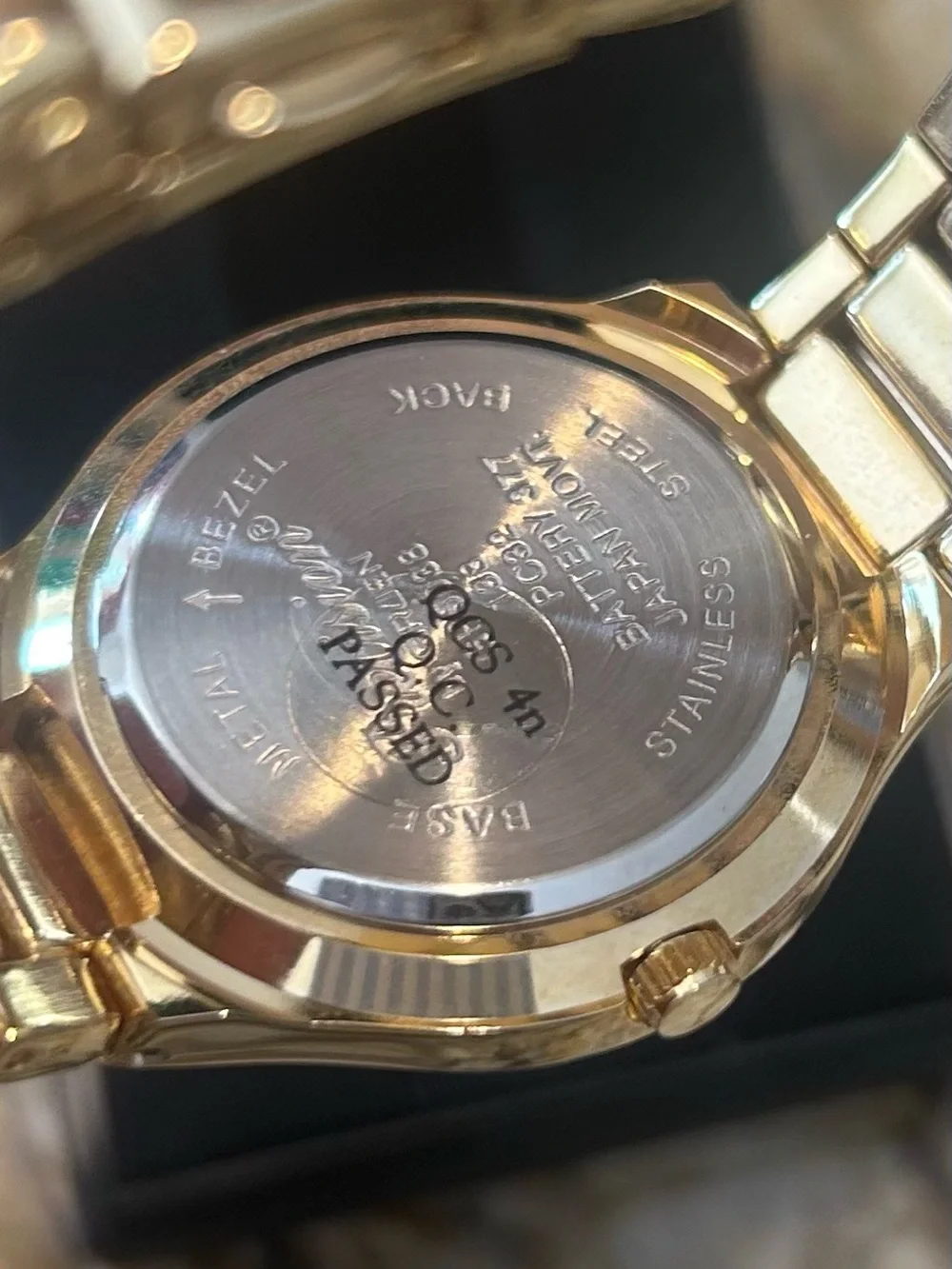 Precision by Gruen Gold-Tone Men’s Watch
